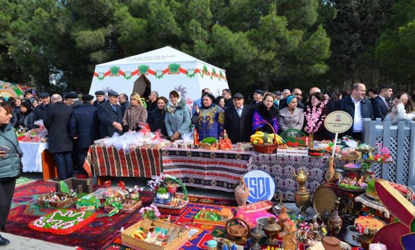 Sumqayıtda Novruz bayramı təntənəli şəkildə qeyd olunub – FOTO
