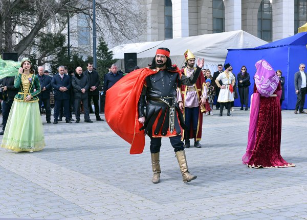 Sumqayıtda Novruz bayramı təntənəli şəkildə qeyd olunub – FOTO