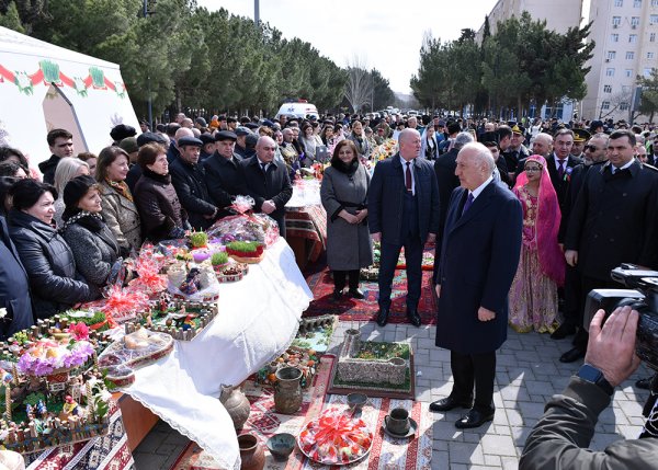 Sumqayıtda Novruz bayramı təntənəli şəkildə qeyd olunub – FOTO