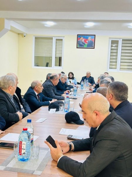 QAİ Sumqayıt nümayəndəliyi yeni ofisində ilk iclasını keçirdi-FOTO