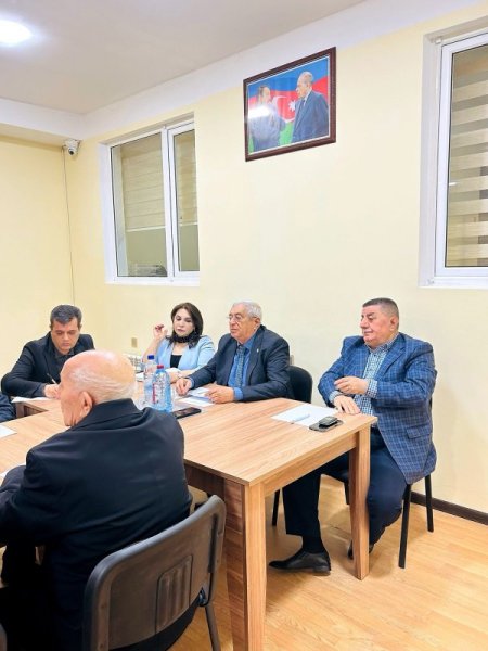 QAİ Sumqayıt nümayəndəliyi yeni ofisində ilk iclasını keçirdi-FOTO