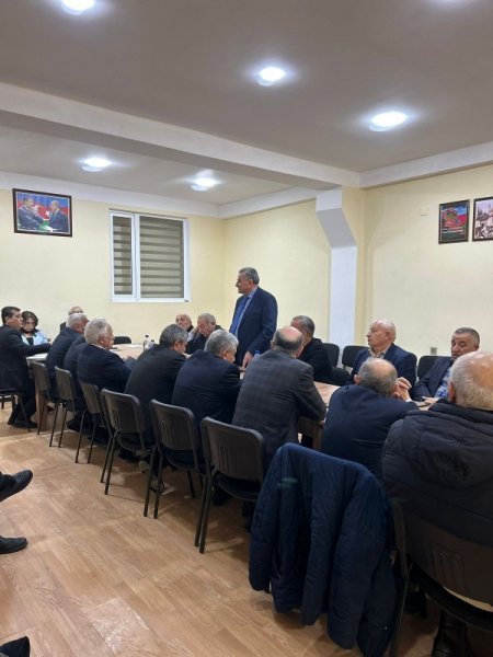 QAİ Sumqayıt nümayəndəliyi yeni ofisində ilk iclasını keçirdi-FOTO