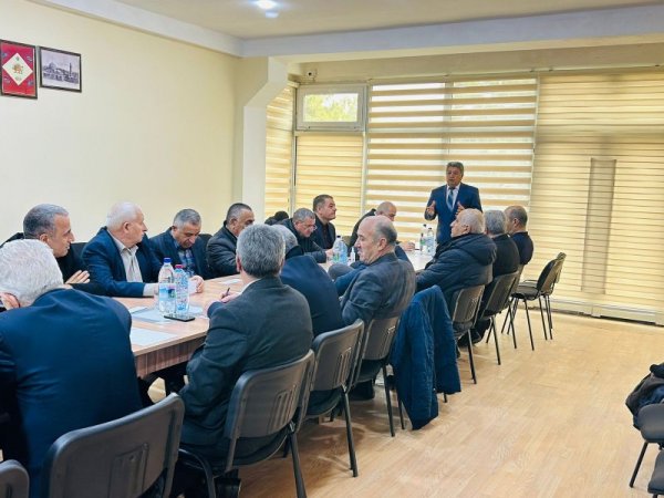 QAİ Sumqayıt nümayəndəliyi yeni ofisində ilk iclasını keçirdi-FOTO