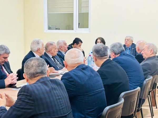 QAİ Sumqayıt nümayəndəliyi yeni ofisində ilk iclasını keçirdi-FOTO