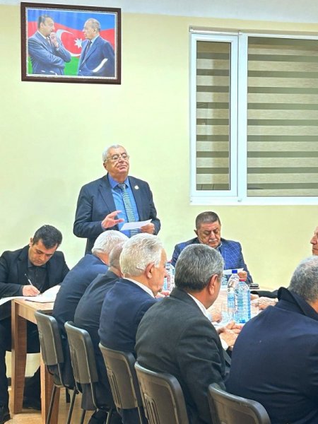 QAİ Sumqayıt nümayəndəliyi yeni ofisində ilk iclasını keçirdi-FOTO