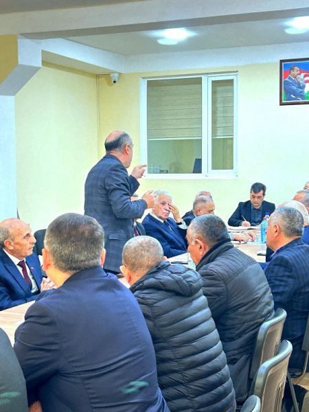 QAİ Sumqayıt nümayəndəliyi yeni ofisində ilk iclasını keçirdi-FOTO