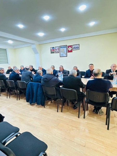 QAİ Sumqayıt nümayəndəliyi yeni ofisində ilk iclasını keçirdi-FOTO