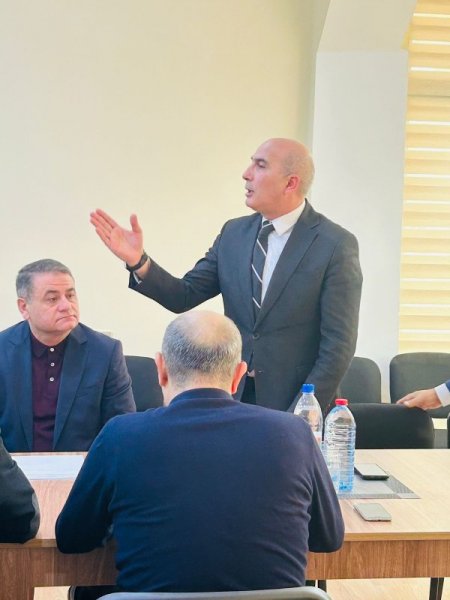 QAİ Sumqayıt nümayəndəliyi yeni ofisində ilk iclasını keçirdi-FOTO