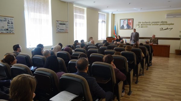 Sumqayıtda tibb müəssisələrinin radioloji fəaliyyətlə məşğul olan əməkdaşları üçün tədbir keçirilib