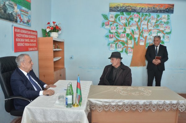 Qubadlının icra başçısı səyyar qəbul keçirdi - FOTOLAR