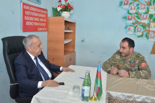 Qubadlının icra başçısı səyyar qəbul keçirdi - FOTOLAR