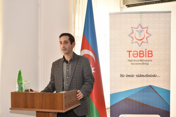 Sumqayıt Tibb Mərkəzində "Şəhidlər evə qayıdır" filminin təqdimatı keçirilib - FOTOLAR