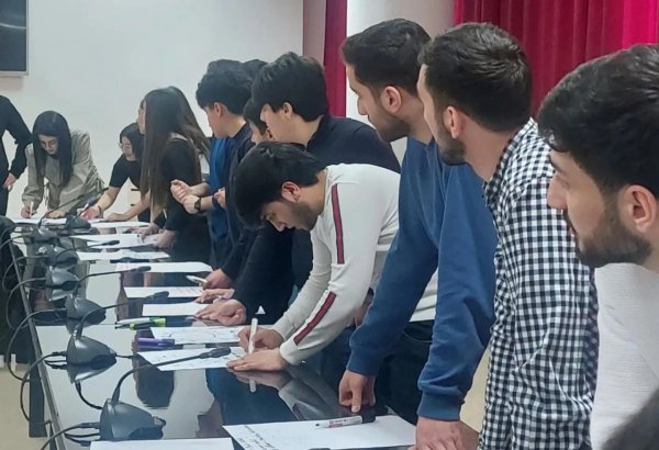 Peşə Təhsil Mərkəzinin tələbələri "Sabahın Gücü" İnkişaf Proqramına cəlb edilib - FOTOLAR
