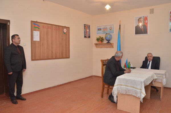 Qubadlı icra başçısı Malik İsaqov səyyar qəbul keçirdi - FOTOLAR