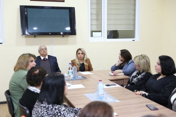 QAİ Sumqayıt Nümayəndəliyinin Qadınlar Şurası gələcək iş planını müzakirə edib-FOTOLAR