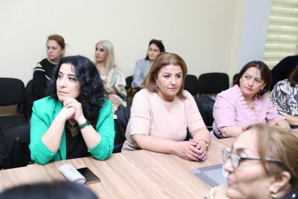 QAİ Sumqayıt Nümayəndəliyinin Qadınlar Şurası gələcək iş planını müzakirə edib-FOTOLAR