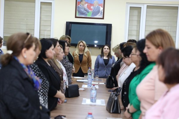 QAİ Sumqayıt Nümayəndəliyinin Qadınlar Şurası gələcək iş planını müzakirə edib-FOTOLAR