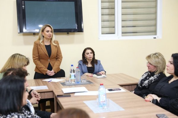 QAİ Sumqayıt Nümayəndəliyinin Qadınlar Şurası gələcək iş planını müzakirə edib-FOTOLAR