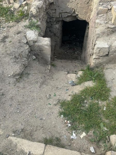 Coratdakı tarixi hamam zibildən təmizləndi (FOTOLAR)