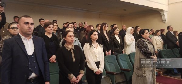 Sumqayıtda Əhməd Məmmədovun şəhadətinin 30-cu ildönümü münasibətilə anım tədbiri keçirilib - FOTOLAR