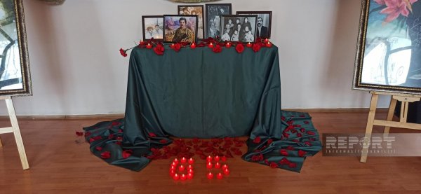 Sumqayıtda Əhməd Məmmədovun şəhadətinin 30-cu ildönümü münasibətilə anım tədbiri keçirilib - FOTOLAR