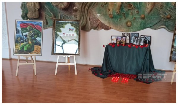 Sumqayıtda Əhməd Məmmədovun şəhadətinin 30-cu ildönümü münasibətilə anım tədbiri keçirilib - FOTOLAR