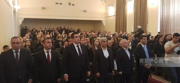 Sumqayıtda Əhməd Məmmədovun şəhadətinin 30-cu ildönümü münasibətilə anım tədbiri keçirilib - FOTOLAR