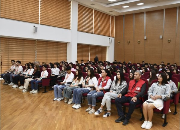 Peşə Təhsil Mərkəzində “Sağlamlığın qorunması” ilə bağlı tədbir keçirilib - FOTOLAR