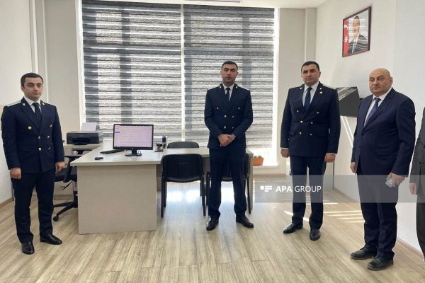 Sumqayıt şəhər prokurorluğunda “Açıq qapı günü” keçirilib - FOTOLAR