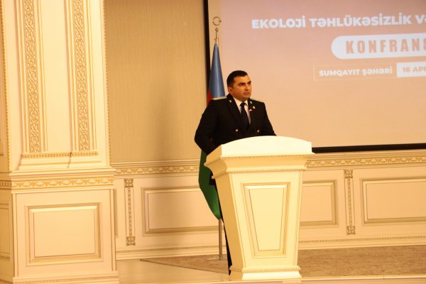 Baş Prokurorluq tərəfindən Sumqayıtda «Ekoloji təhlükəsizlik və yaşıl dünya» adlı işgüzar konfrans keçirilib