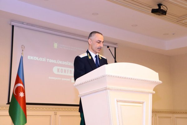 Baş Prokurorluq tərəfindən Sumqayıtda «Ekoloji təhlükəsizlik və yaşıl dünya» adlı işgüzar konfrans keçirilib
