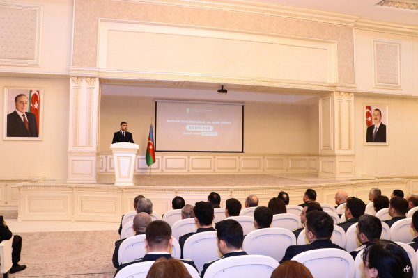 Baş Prokurorluq tərəfindən Sumqayıtda «Ekoloji təhlükəsizlik və yaşıl dünya» adlı işgüzar konfrans keçirilib