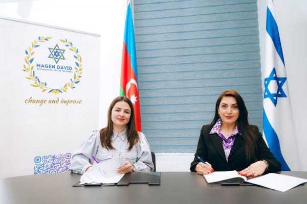 Magen David International Center for Women və Maestro School & Maestro Studio arasında memorandum imzalanıb - FOTO