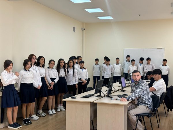  Peşə Təhsil Mərkəzinə şagirdlərin tanışlıq səfəri təşkil edilib - FOTO