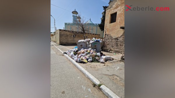 Sumqayıtın bu ərazisində natəmizlik müşahidə olunur – (FOTOLAR)