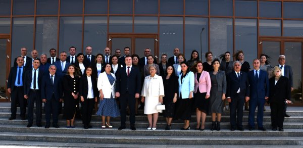 Məktəb direktorları Peşə Təhsil Mərkəzində yaradılan şəraitlə tanış olublar