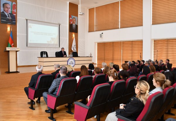 Məktəb direktorları Peşə Təhsil Mərkəzində yaradılan şəraitlə tanış olublar