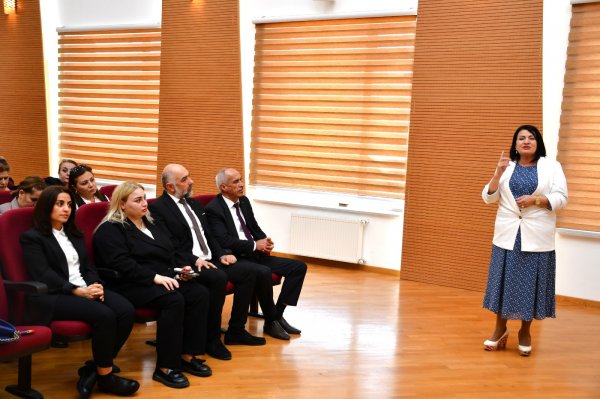 Məktəb direktorları Peşə Təhsil Mərkəzində yaradılan şəraitlə tanış olublar