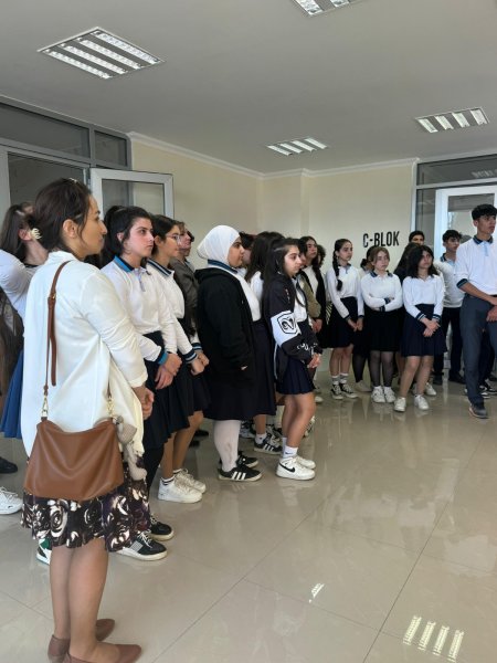  Peşə Təhsil Mərkəzinə şagirdlərin tanışlıq səfəri təşkil edilib - FOTO