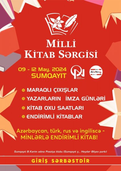 Sumqayıtda milli kitab sərgisi keçiriləcək