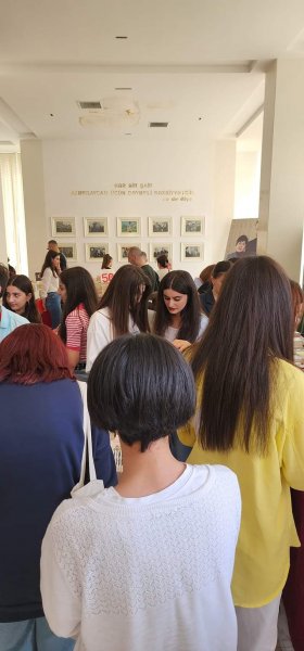 Sumqayıtda kitab sərgisinin sonuncu günüdür (FOTOLAR)