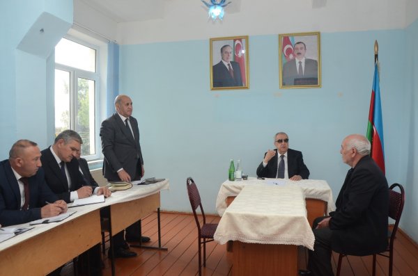 Qubadlının icra başçısı səyyar qəbul keçirdi - FOTOLAR