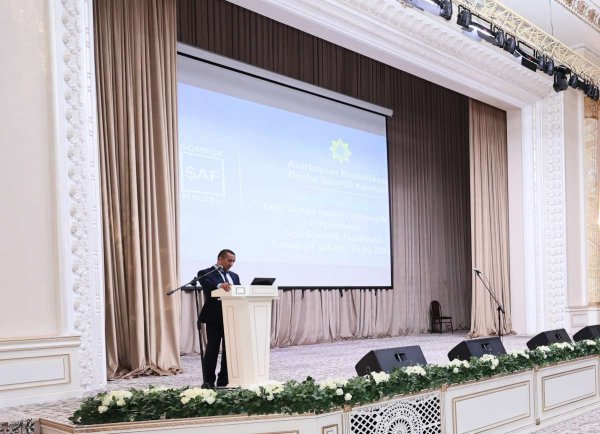 Sumqayıtda “Yaşıl Gömrük təşəbbüsü” mövzusunda tədbir keçirilib - FOTOLAR