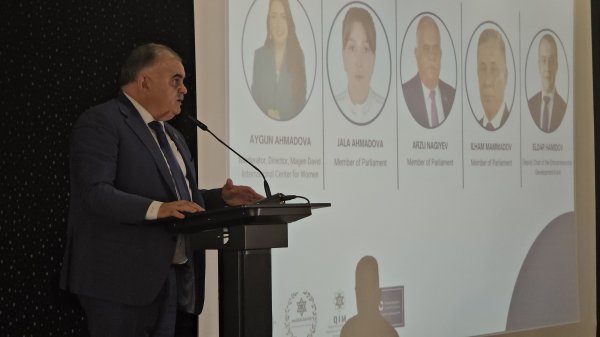 Qadın sahibkarlarının əməkdaşlığının gücləndirilməsi ilə biznes imkanlarının yaradılması üzrə forum keçirilib - FOTOLAR