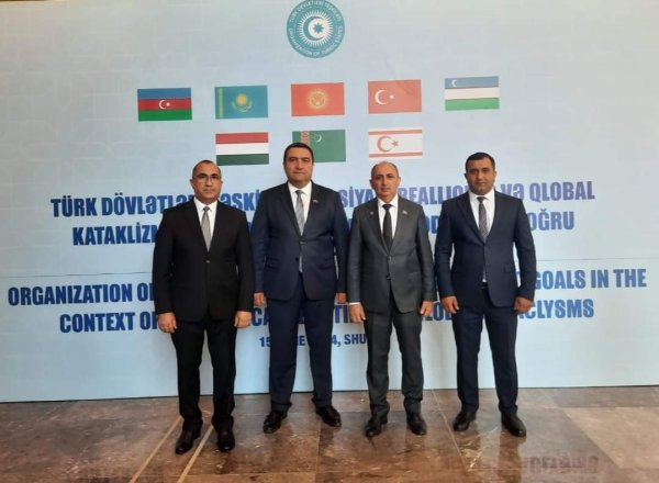 Müşfiq Məmmədli və YAP Sumqayıt təşkilatının sədri Şuşada keçirilən beynəlxalq konfransda - FOTOLAR