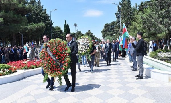Sumqayıtda Birinci Qarabağ müharibəsinin şəhidi Elman Cavadov dəfn edilib