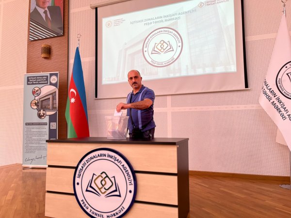 Peşə Təhsil Mərkəzi yanında İctimai Şuraya seçkilər keçirilib - FOTOLAR