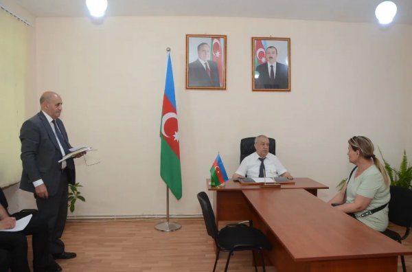 Qubadlının icra başçısı  Sumqayıtda növbəti səyyar qəbul keçirdi - FOTOLAR