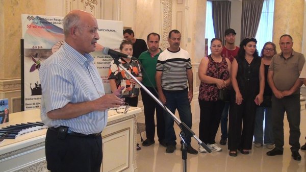 Sumqayıtda “44 gün Vətən müharibəsi, Hulusi Kılıç informasiya cəbhəsində” kitabının təqdimatı keçirilib - FOTOLAR