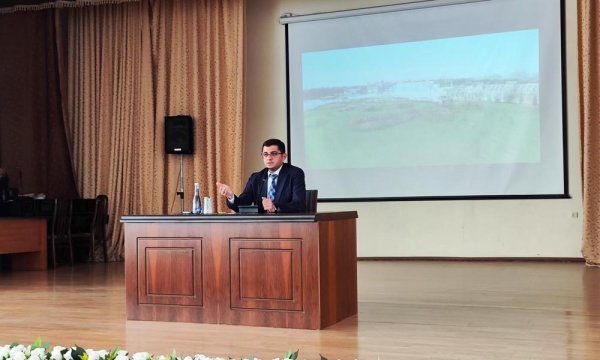 SDU-da sumqayıtlı abituriyentlərlə görüş keçirildi - FOTOLAR